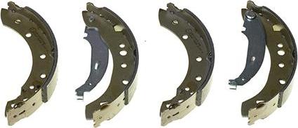 Brembo S 61 527 - Комплект тормозных колодок, барабанные unicars.by