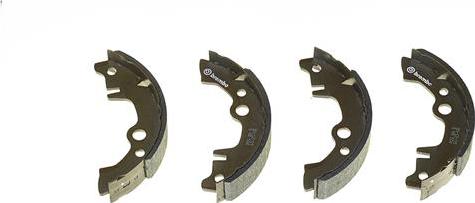 Brembo S 68 504 - Комплект тормозных колодок, барабанные unicars.by