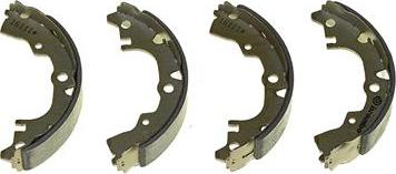 Brembo S 16 502 - Комплект тормозных колодок, барабанные unicars.by