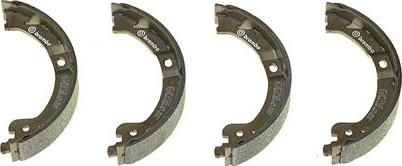 Brembo S 11 505 - Комплект тормозов, ручник, парковка unicars.by