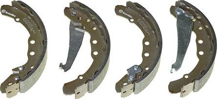 Brembo S 85 514 - Комплект тормозных колодок, барабанные unicars.by