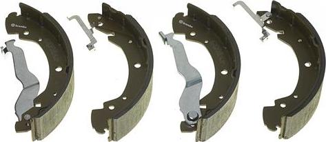 Brembo S 85 515 - Комплект тормозных колодок, барабанные unicars.by