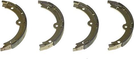 Brembo S 83 564 - Комплект тормозов, ручник, парковка unicars.by