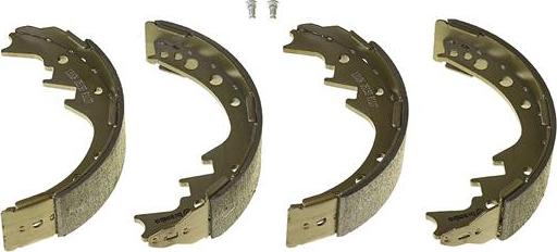 Brembo S 83 521 - Комплект тормозных колодок, барабанные unicars.by