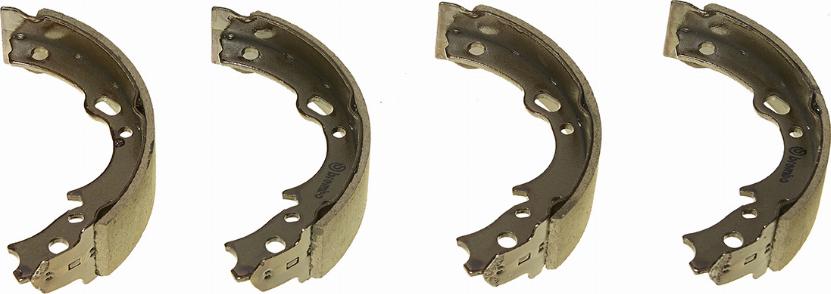 Brembo S 34 509 - Комплект тормозов, ручник, парковка unicars.by