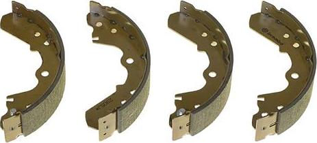 Brembo S 34 503 - Комплект тормозных колодок, барабанные unicars.by