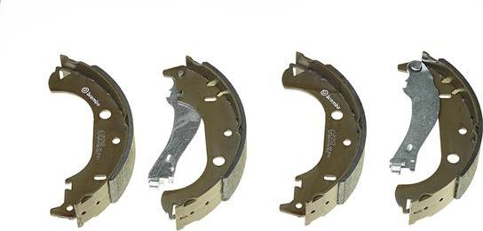 Brembo S 23 524 - Комплект тормозных колодок, барабанные unicars.by