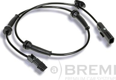 Bremi 50280 - Датчик ABS, частота вращения колеса unicars.by