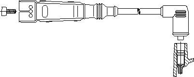 Bremi 154/90 - Провод зажигания unicars.by