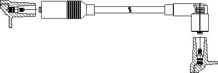 Bremi 115/55 - Провод зажигания unicars.by