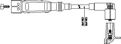 Bremi 111/82 - Провод зажигания unicars.by