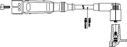 Bremi 111A66 - Провод зажигания unicars.by