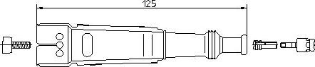 Bremi 13202/1 - Вилка, свеча зажигания unicars.by