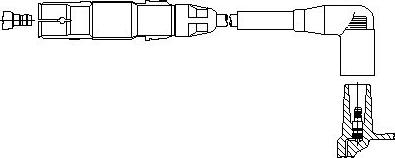 Bremi 210E47 - Провод зажигания unicars.by