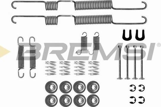 Bremsi SK0730 - Комплектующие, барабанный тормозной механизм unicars.by