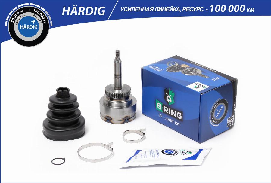 B-RING HBOC3801 - Шарнирный комплект, ШРУС, приводной вал unicars.by