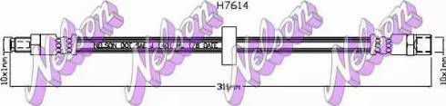 Brovex-Nelson H7614 - Тормозной шланг unicars.by