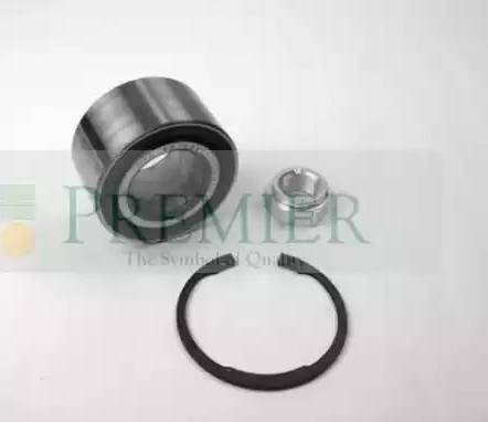 BRT Bearings BRT1129 - Комплект подшипника ступицы колеса unicars.by