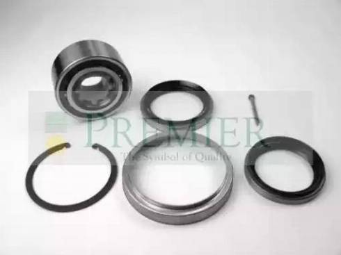 BRT Bearings BRT1332 - Комплект подшипника ступицы колеса unicars.by