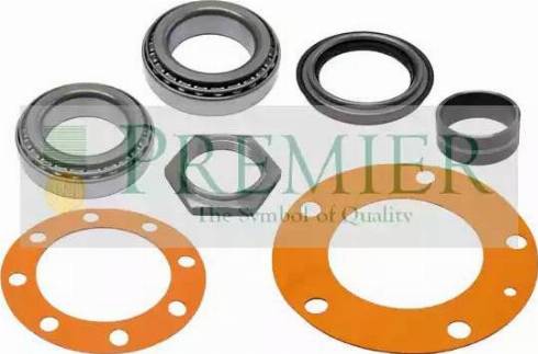 BRT Bearings PWK0744 - Комплект подшипника ступицы колеса unicars.by