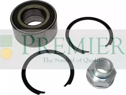 BRT Bearings PWK1568 - Комплект подшипника ступицы колеса unicars.by