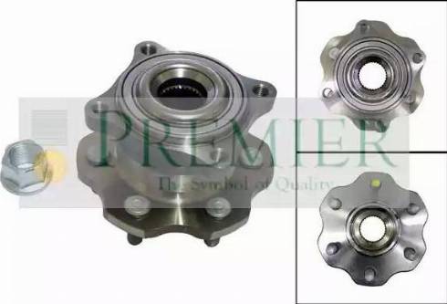 BRT Bearings PWK1832 - Ступица колеса, поворотный кулак unicars.by