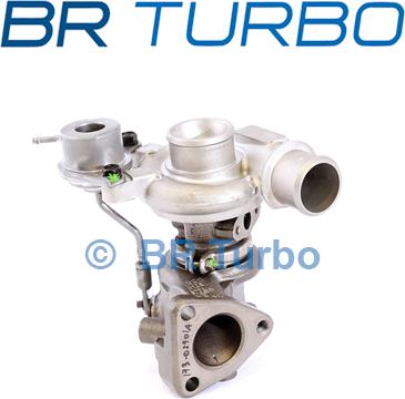 BR Turbo 4917302701RS - Турбина, компрессор unicars.by