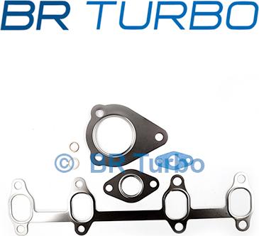 BR Turbo 54399880018RSG - Турбина, компрессор unicars.by