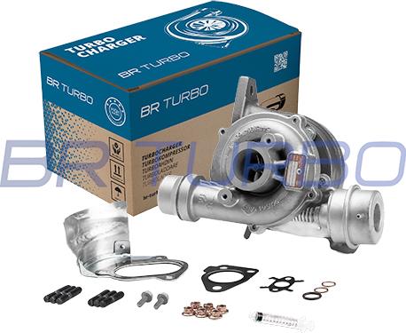 BR Turbo 54399980127RSM - Турбина, компрессор unicars.by