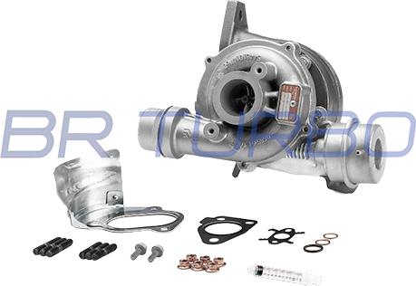 BR Turbo 54399980127RSM - Турбина, компрессор unicars.by