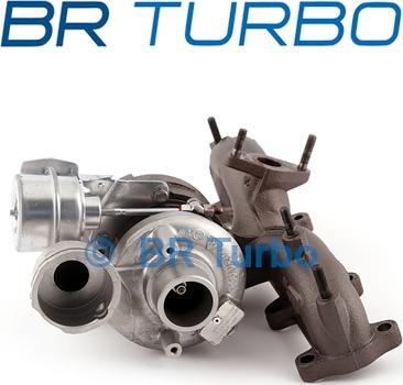 BR Turbo 54399880097RS - Турбина, компрессор unicars.by