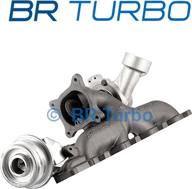 BR Turbo 54399880049RS - Турбина, компрессор unicars.by