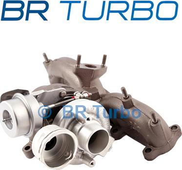 BR Turbo 54399880058RS - Турбина, компрессор unicars.by