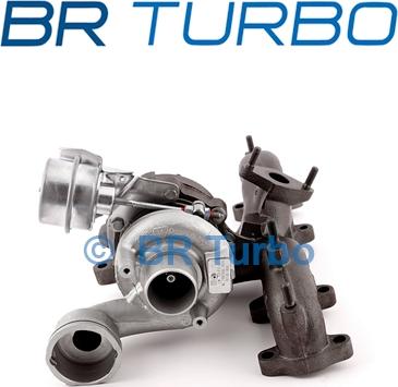 BR Turbo 54399880060RS - Турбина, компрессор unicars.by