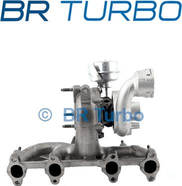 BR Turbo 54399880019RS - Турбина, компрессор unicars.by