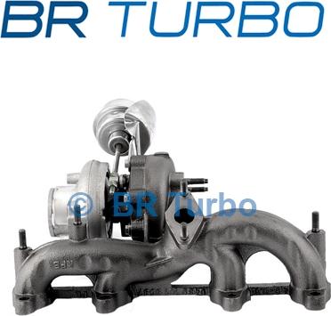 BR Turbo 54399880019RS - Турбина, компрессор unicars.by