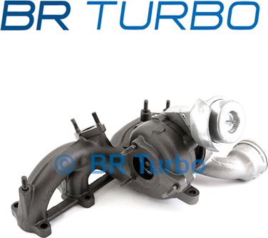 BR Turbo 54399880016RSG - Турбина, компрессор unicars.by