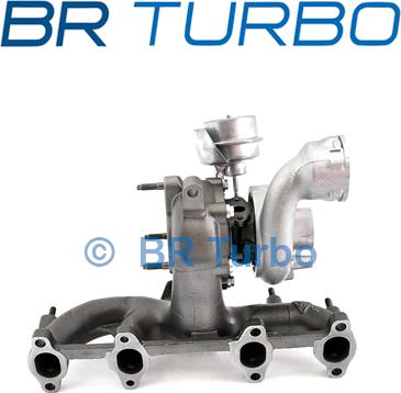 BR Turbo 54399880016RSG - Турбина, компрессор unicars.by