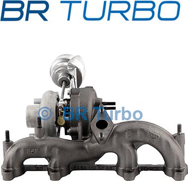 BR Turbo 54399880018RSG - Турбина, компрессор unicars.by