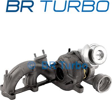 BR Turbo 54399880018RS - Турбина, компрессор unicars.by