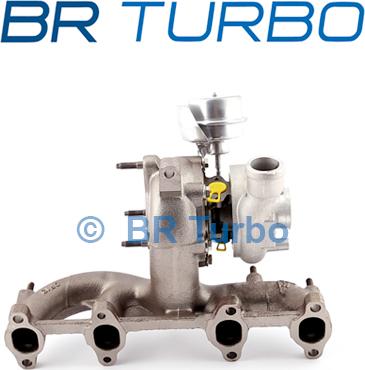 BR Turbo 54399880017RS - Турбина, компрессор unicars.by