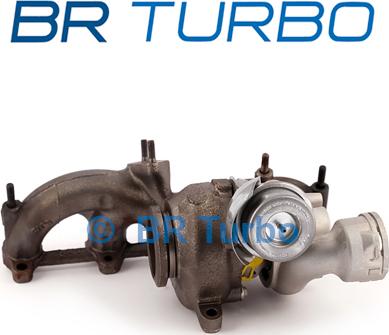 BR Turbo 54399880084RS - Турбина, компрессор unicars.by