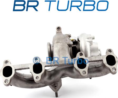 BR Turbo 54399880082RS - Турбина, компрессор unicars.by