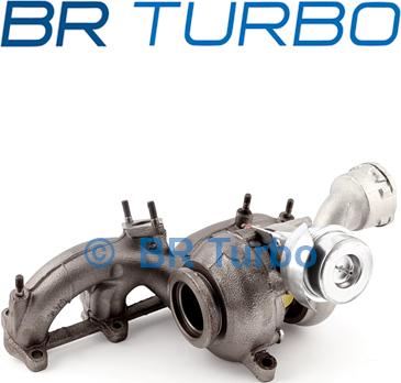 BR Turbo 54399880082RS - Турбина, компрессор unicars.by