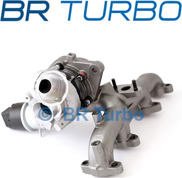 BR Turbo 54399880031RS - Турбина, компрессор unicars.by