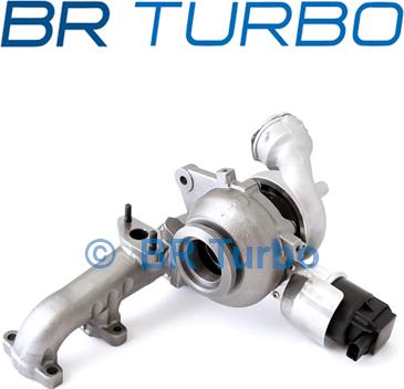 BR Turbo 54399880031RS - Турбина, компрессор unicars.by