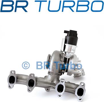 BR Turbo 54399880031RS - Турбина, компрессор unicars.by