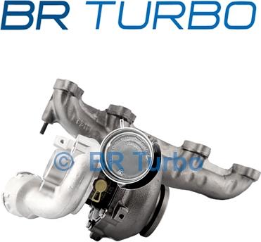 BR Turbo 54399880029RS - Турбина, компрессор unicars.by