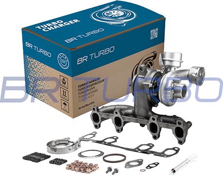 BR Turbo 54399880022RSM - Турбина, компрессор unicars.by