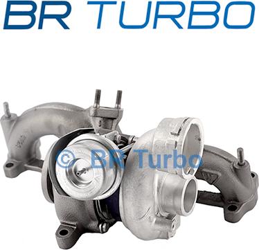 BR Turbo 54399880022RS - Турбина, компрессор unicars.by